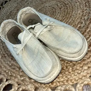 Hey Dude Wendy Sparkling Gold Beige Slip On Shoes Women's Size 10 thumbnail 3