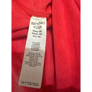 Beyond Yoga Spacedye High Waisted Leggings Pink Heather Plus Size 1X thumbnail 7