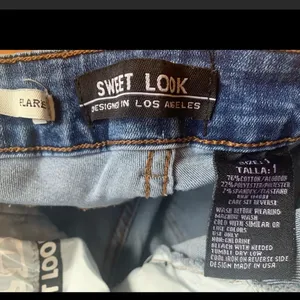 Sweet Look High waist button fly flare jeans Size 1 thumbnail 10
