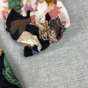 Anthropologie Dress Womens XXS Multicolor Floral V-Neck Long Sleeve Swing Lined thumbnail 5