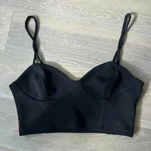 Zara Black Crop Top thumbnail 2