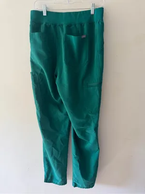 FIGS Yola Skinny Scrub Pants Green Size Medium thumbnail 4