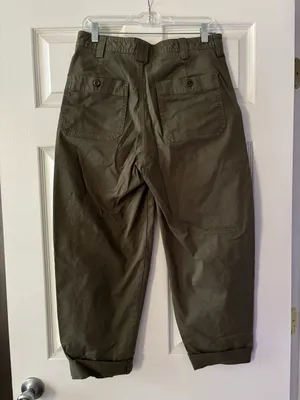 Banana Republic Olive Cargo Pants thumbnail 2