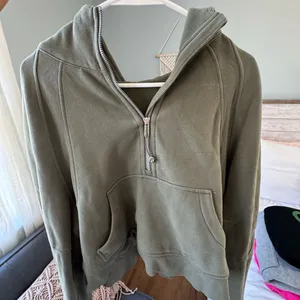 Olive Green Lululemon Scuba Hoodie thumbnail 1