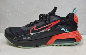 Nike Air Max 2090 Running Shoes Womens 6.5 Black Glacier Ice Bright Crimson thumbnail 1