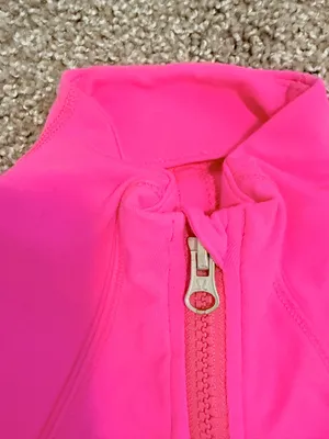Lululemon Forme Jacket full zip Pinkelicious womens size 4 thumbnail 14