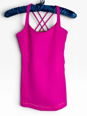 Lululemon Free To Be Tank Raspberry pink Glo Light Full-On Luxtreme Size XS 2-4 thumbnail 9