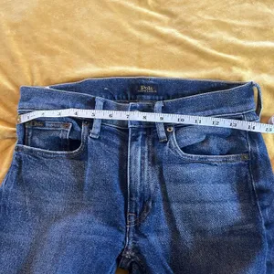 Polo Ralph Lauren Jeans Adult 26 Thompson Skinny Dark Wash Denim Women A16 Cuff thumbnail 10