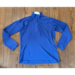 Eastern Mountain Sports EMS purple quarter zip pullover M thumbnail 3