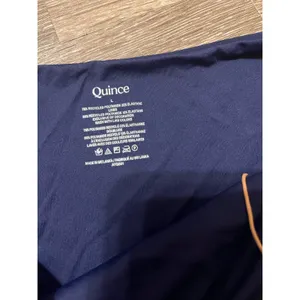 Quince Italian Low Rise Bikini Bottom in Deep Navy Size Large thumbnail 2