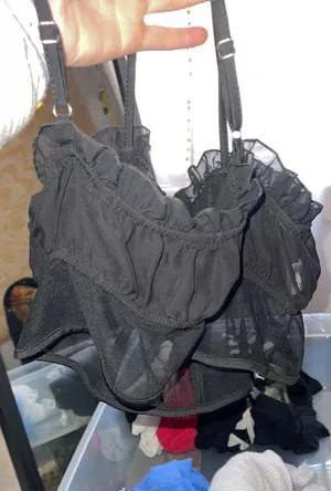 sheer top Black Size L thumbnail 1