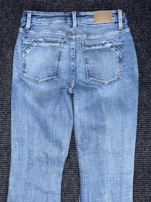 Buckle Black Fit No 93 Bootcut Stretch Jeans Sz 27 x 32 Distressed BBW1957R EUC thumbnail 6