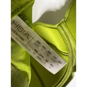 HSIA Women Lime Green Full Coverage Underwire Bra Size 40G NWT thumbnail 4