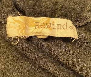 Rewind|| Grey/burgundy/white floral tank thumbnail 4