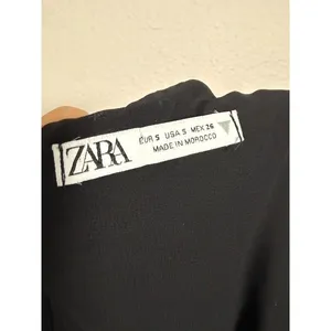 Zara Whimsical Dress wedding guest fall dress thumbnail 3