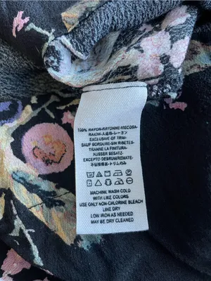 Free People Black Floral Slip Jumpsuit with Pink Floral Accents thumbnail 3