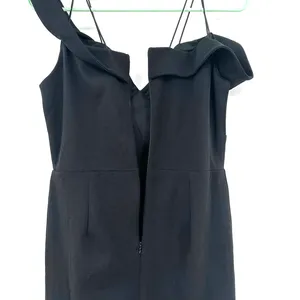 Lulus size Medium reason to celebrate‎ black dress off the shoulder New with TAG thumbnail 5