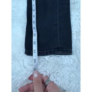 American Eagle Black Distressed Jeans 00 Short Slim Skinny Denim Y2K thumbnail 8