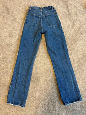 Abercrombie High-Rise Jeans 90s Straight thumbnail 2