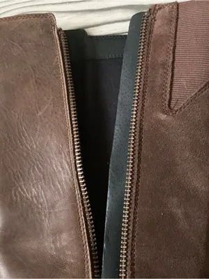 Sorel women’s Emelie tall equestrian riding boots brown waterproof leather sz 8 thumbnail 11