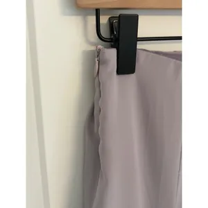 Halara Womens High Waisted Ruffle Front Midi Skirt Lavender Grey Size Small NWT thumbnail 5