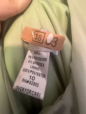 bridesmaid dress Green Size 10 thumbnail 5