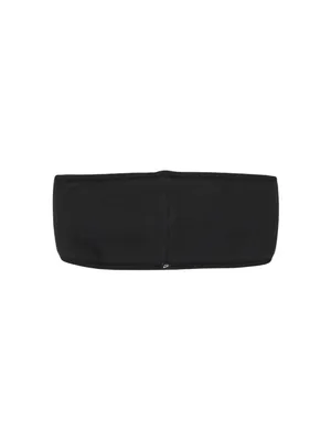 NWT Nike Womens Headband Club Fleece N.100.4360.0 Black / White thumbnail 3