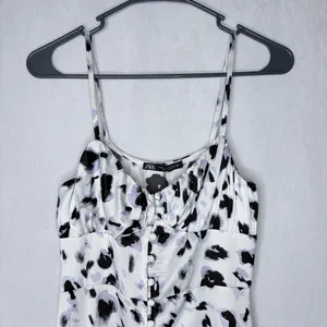 Zara Animal Print Midi Dress thumbnail 5