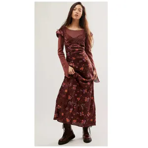 NEW Free People Butterfly Babe Cutout Maxi Dress Size Small thumbnail 2