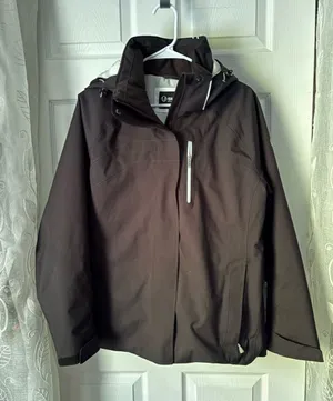 Sunice Women's Size US 14 Mirage Black 3M insulated Ski Jacket full zip w hoodie thumbnail 1