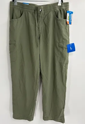Columbia outdoors hike hiking straight leg regular fit pockets pants large thumbnail 1
