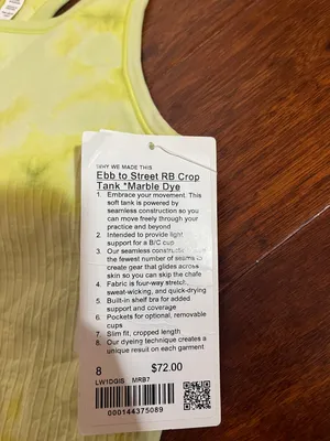 Lululemon Ebb To Street Rb Crop Tank thumbnail 3