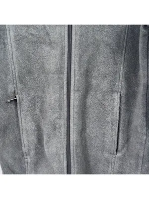 Columbia Women’s Medium Gray Full Zip Fleece Jacket thumbnail 3