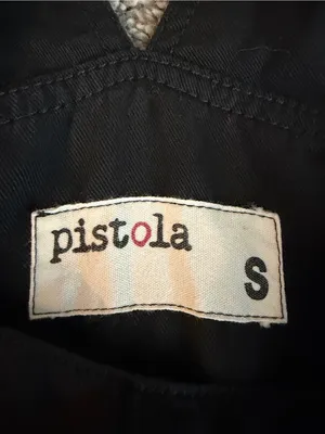 Pistola Black Casual Utility Overalls Size Small thumbnail 3