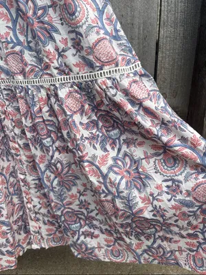 NWT Emerson Fry Love, Tomas Lucy 4 Floral Button Front Dress Large Retail $188 thumbnail 11