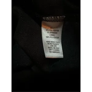 Lulus This Night Black Velvet Backless Skater‎ Dress Sz S thumbnail 11