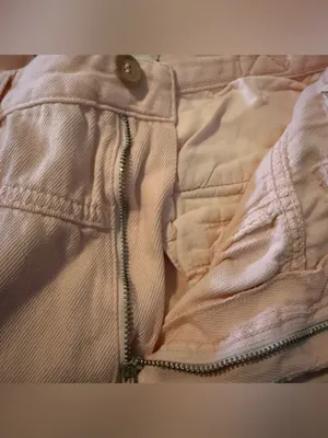 NWT Free People Womens Pants Jeans Light Pink High Waist Soft Retro Size 30 thumbnail 9