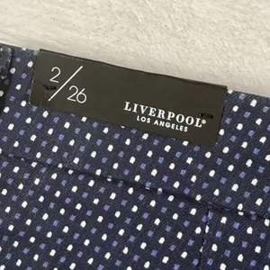Liverpool Los Angeles Mood‎ Indigo Dot Trouser Shorts Navy Polka Dot 2/26 NEW thumbnail 13