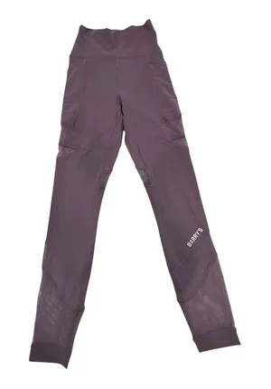 Lululemon x Barry’s Stronger As One Tight 25” Purple Mesh Leggings Size 2 thumbnail 1