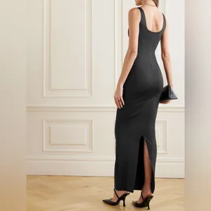SKIMS BODY TANK LONG SLIP DRESS, Size Small, $118 thumbnail 3