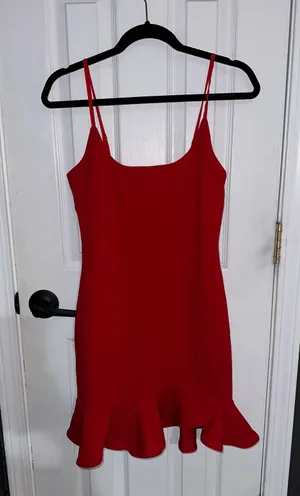 Selfie Leslie Red Formal Dress thumbnail 1