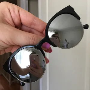 🆕 round cat eye sunglasses thumbnail 3