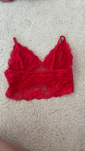 Red Going Out Shein Top thumbnail 2