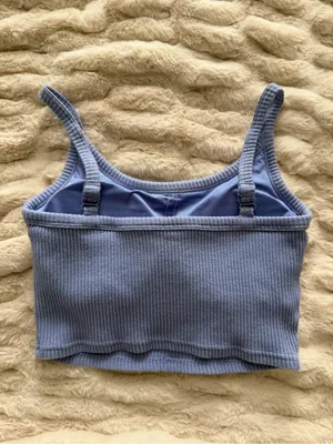 Klassy Ribbed Brami Tank thumbnail 2
