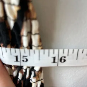 NWOT Midnight Velvet Midi Animal Print Dress thumbnail 7
