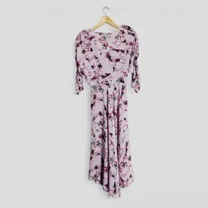 IRO Liky Floral Ruffle Midi Dress thumbnail 4