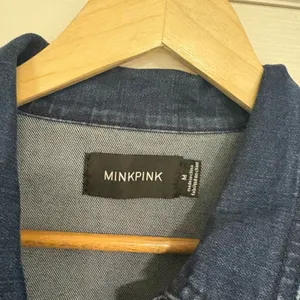 MINKPINK Denim Button Front Dress Size‎ Medium thumbnail 7