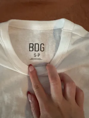 Urban Outfitters White Top Long Sleeve thumbnail 3