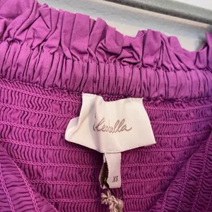 Cleobella NEW Kaiya Tiered Cotton Smocked Ruffle Sleeve Midi Dress Azalea thumbnail 6