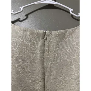 Danny & Nicole Dress With Jacket‎ Size 8 Floral Embroidered Wedding Guest Formal thumbnail 10